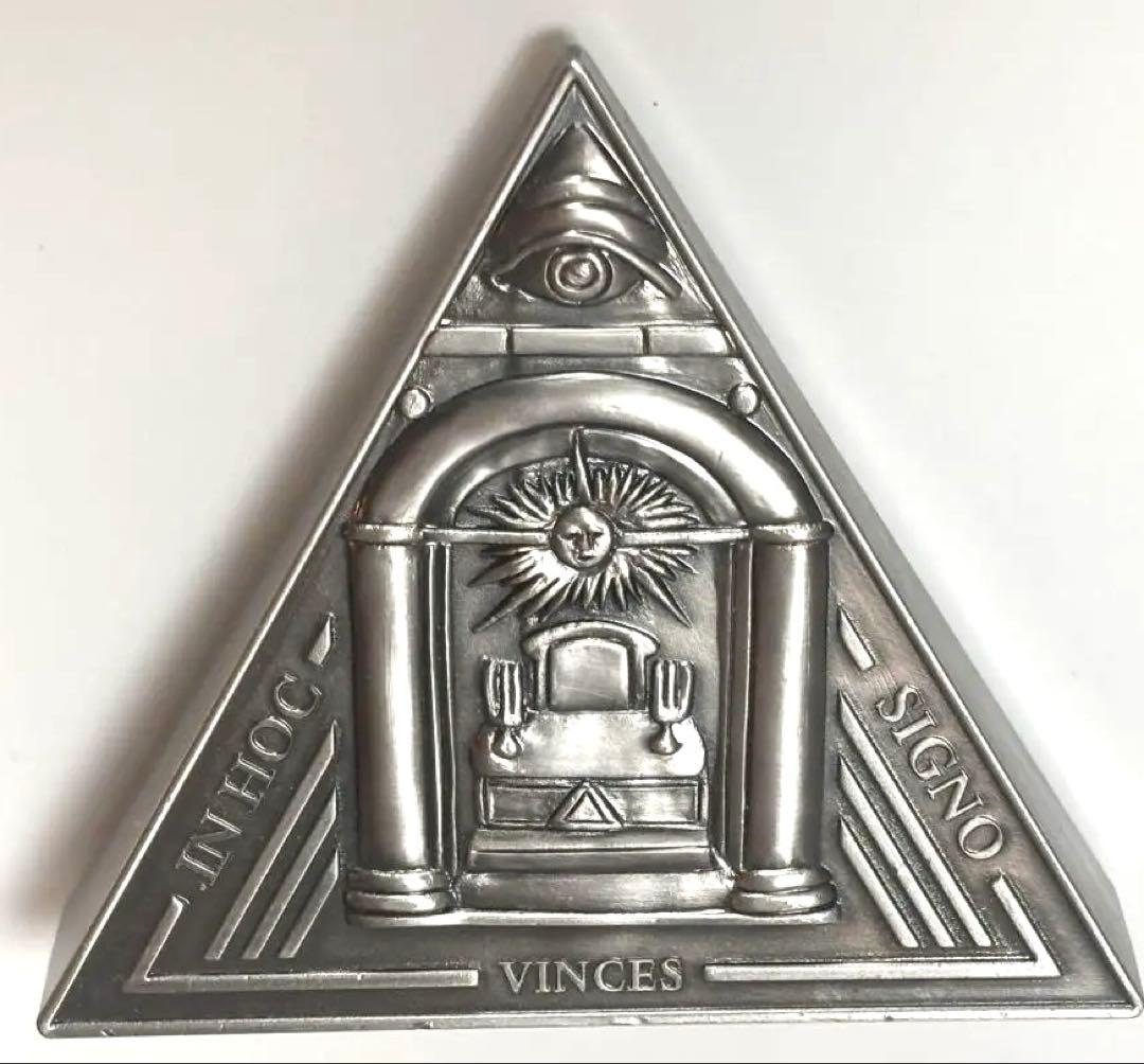 フリーメイソン ピラミッド型置き時計