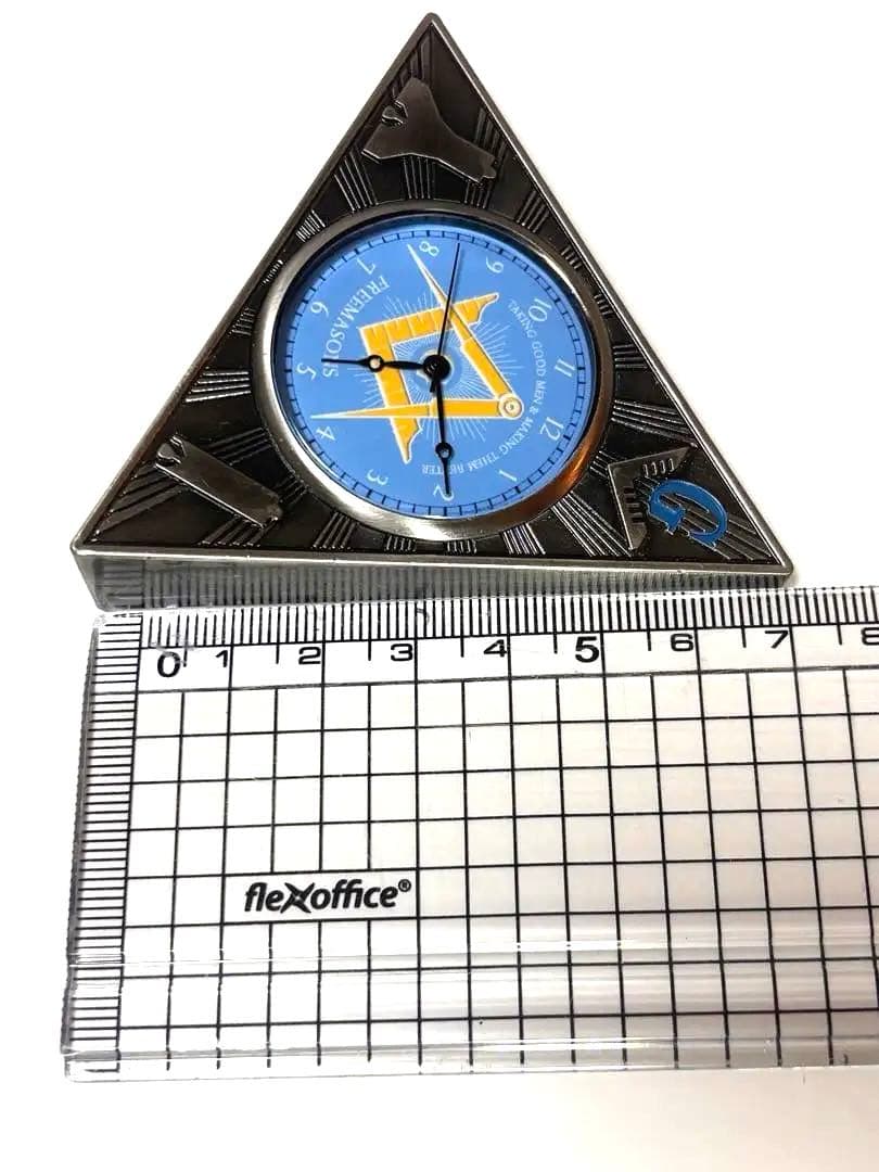 フリーメイソン ピラミッド型置き時計