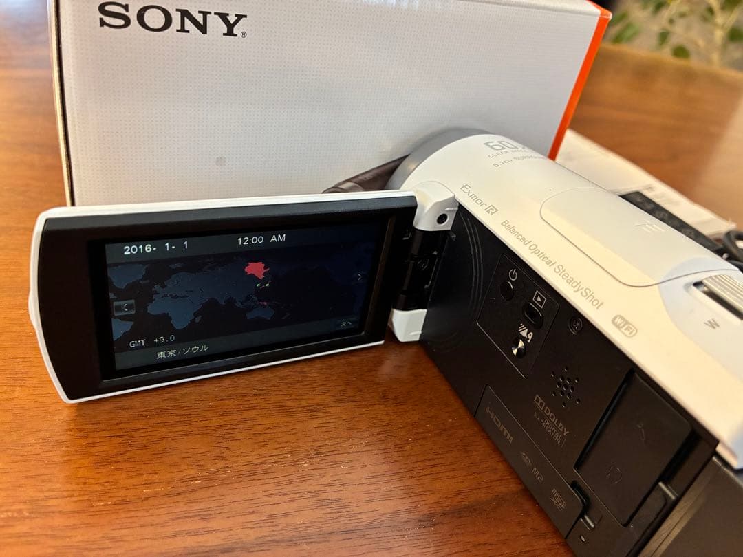 SONY HDR-CX680 ホワイト 元箱付 美品 動作良好