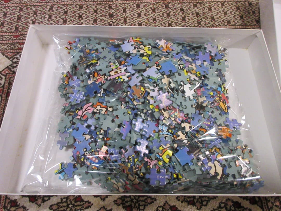 【中古品】スヌーピーカレンダージグソーパズル　1991年