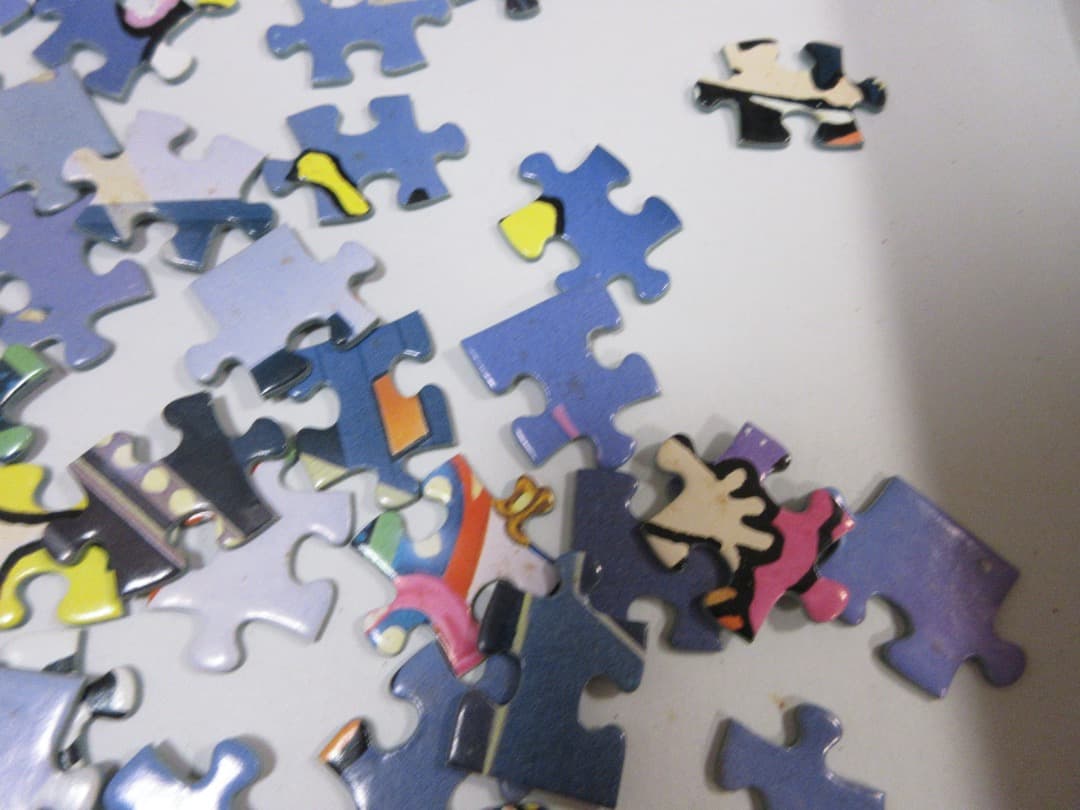 【中古品】スヌーピーカレンダージグソーパズル　1991年