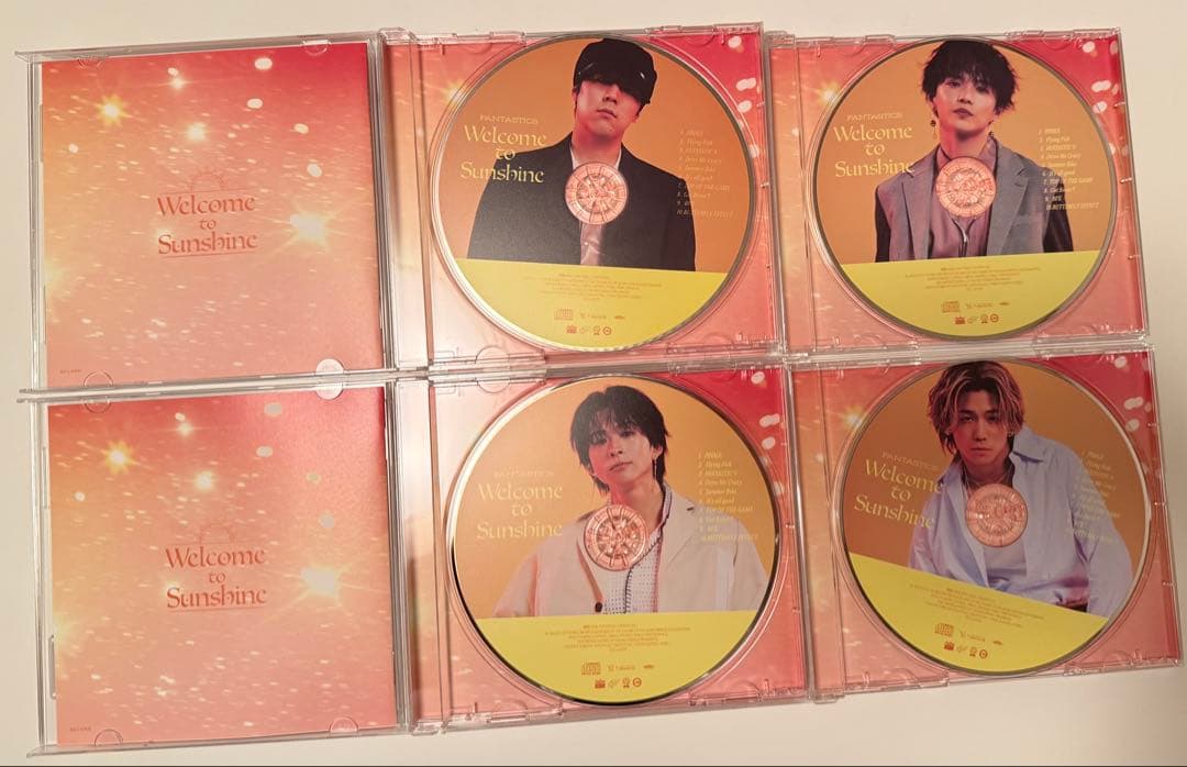 FANTASTICS Welcome to Sunshine ピクチャーレーベル