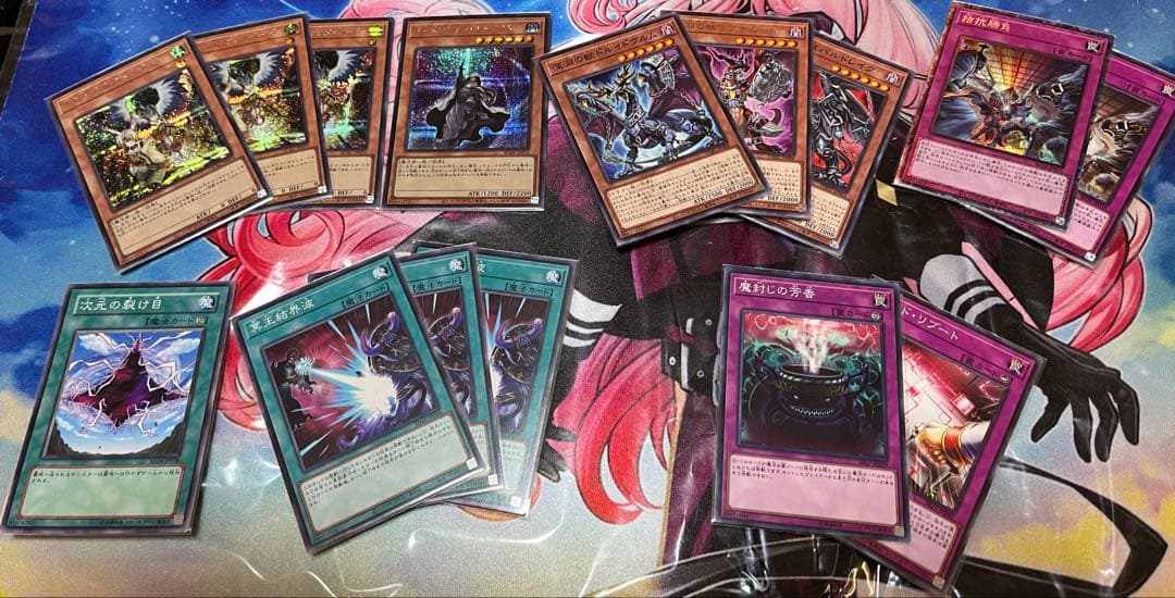 遊戯王OCG 巳剣（ミツルギ）デッキ40枚エクストラ15枚サイドカード15枚