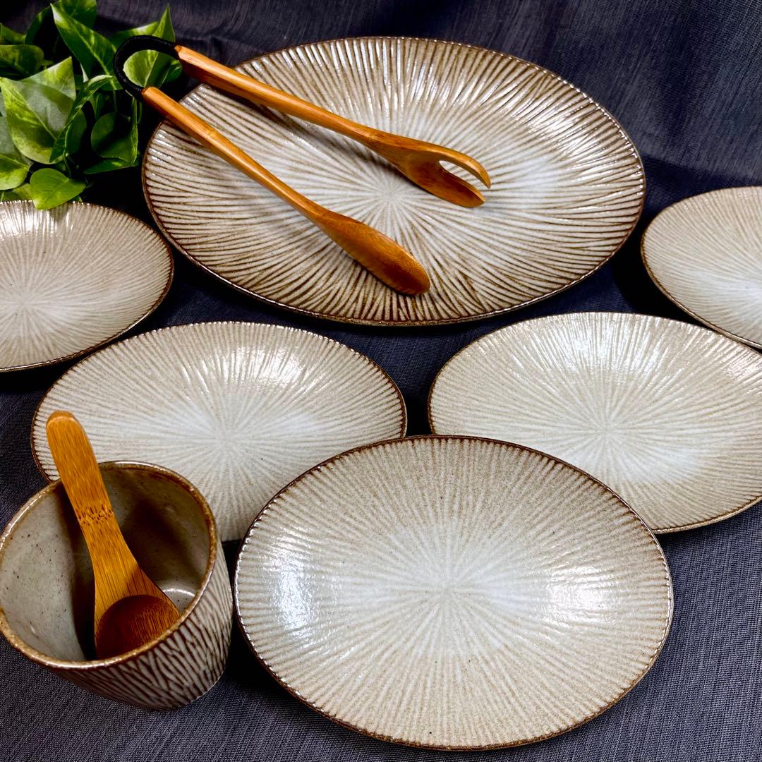 【おまとめ10点❗️】 たち吉 Adam&Eve バーム オーバル皿 フリーカップ