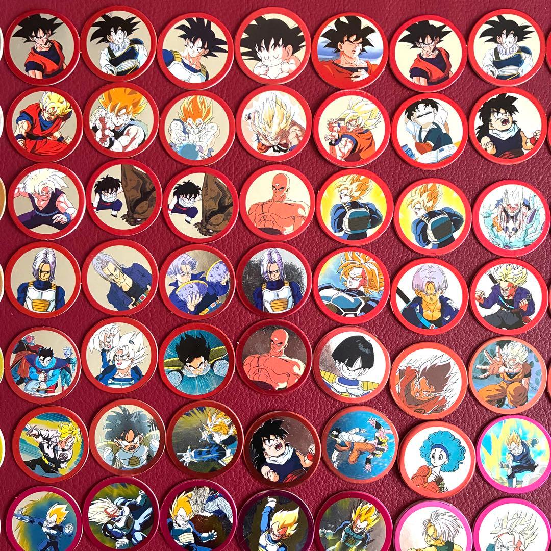 ドラゴンボール　メンコ　キラ　ゴールド　シルバー　大量　まとめ売り　カードダス