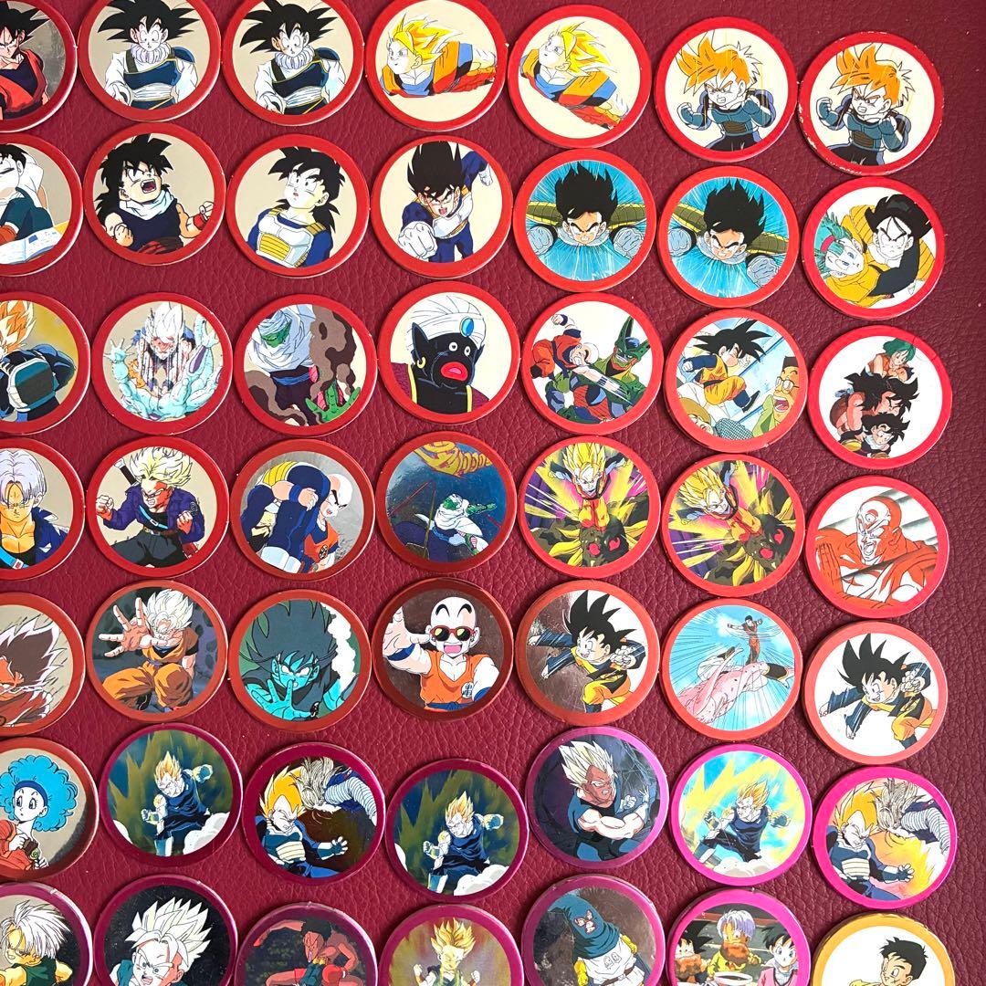 ドラゴンボール　メンコ　キラ　ゴールド　シルバー　大量　まとめ売り　カードダス