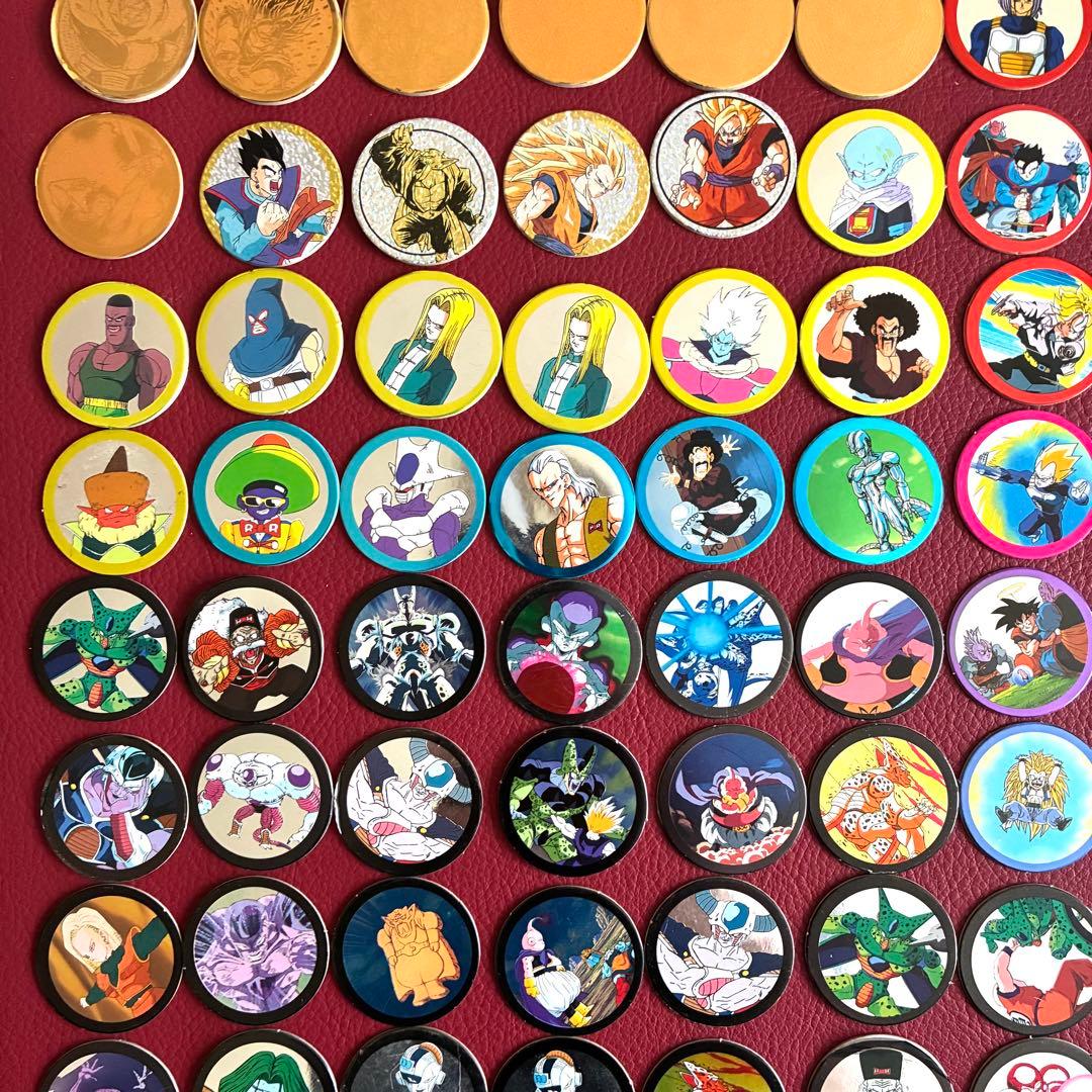 ドラゴンボール　メンコ　キラ　ゴールド　シルバー　大量　まとめ売り　カードダス