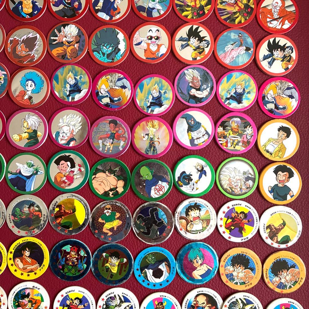 ドラゴンボール　メンコ　キラ　ゴールド　シルバー　大量　まとめ売り　カードダス