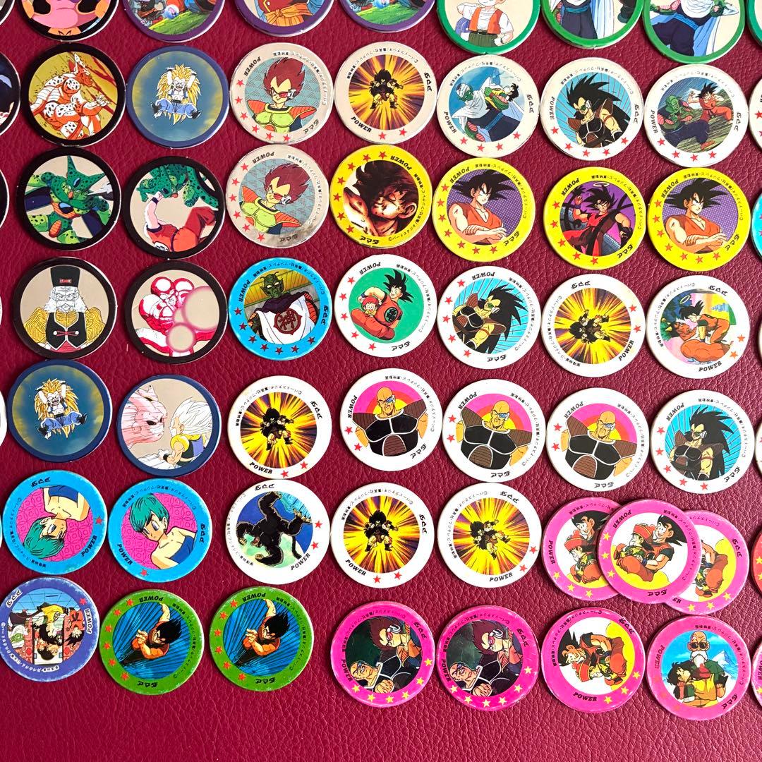 ドラゴンボール　メンコ　キラ　ゴールド　シルバー　大量　まとめ売り　カードダス