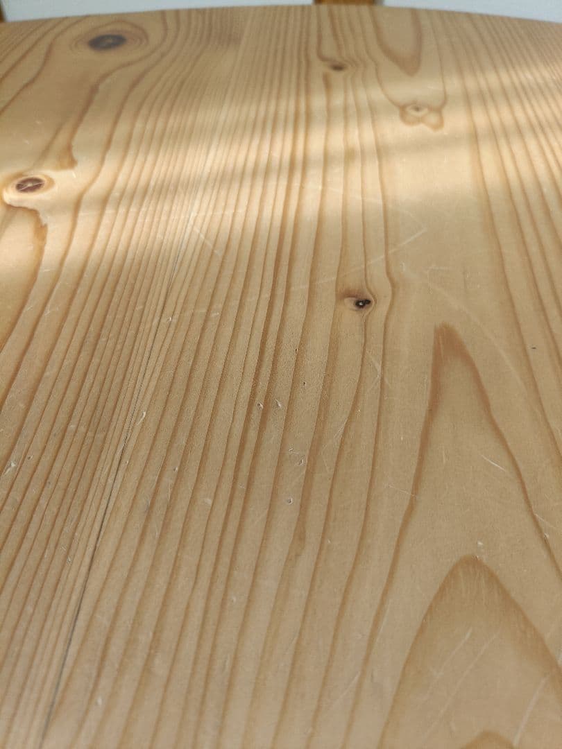 あんこ様　円形木製座卓 直径約90cm