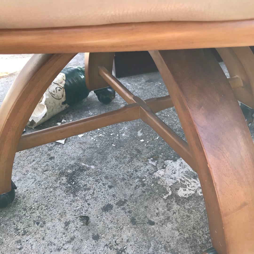 キャスター付きダイニングチェア　セット