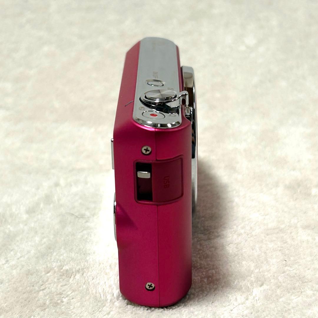 極美品 訳アリ CASIO EXILIM EX-ZS190ピンク デジタルカメラ