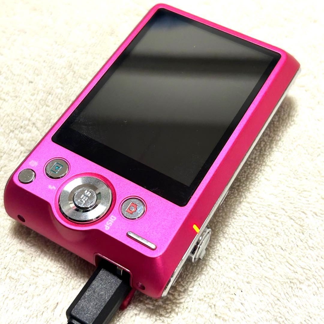 極美品 訳アリ CASIO EXILIM EX-ZS190ピンク デジタルカメラ