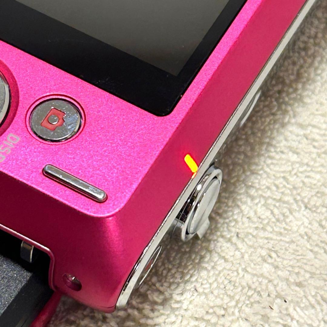 極美品 訳アリ CASIO EXILIM EX-ZS190ピンク デジタルカメラ