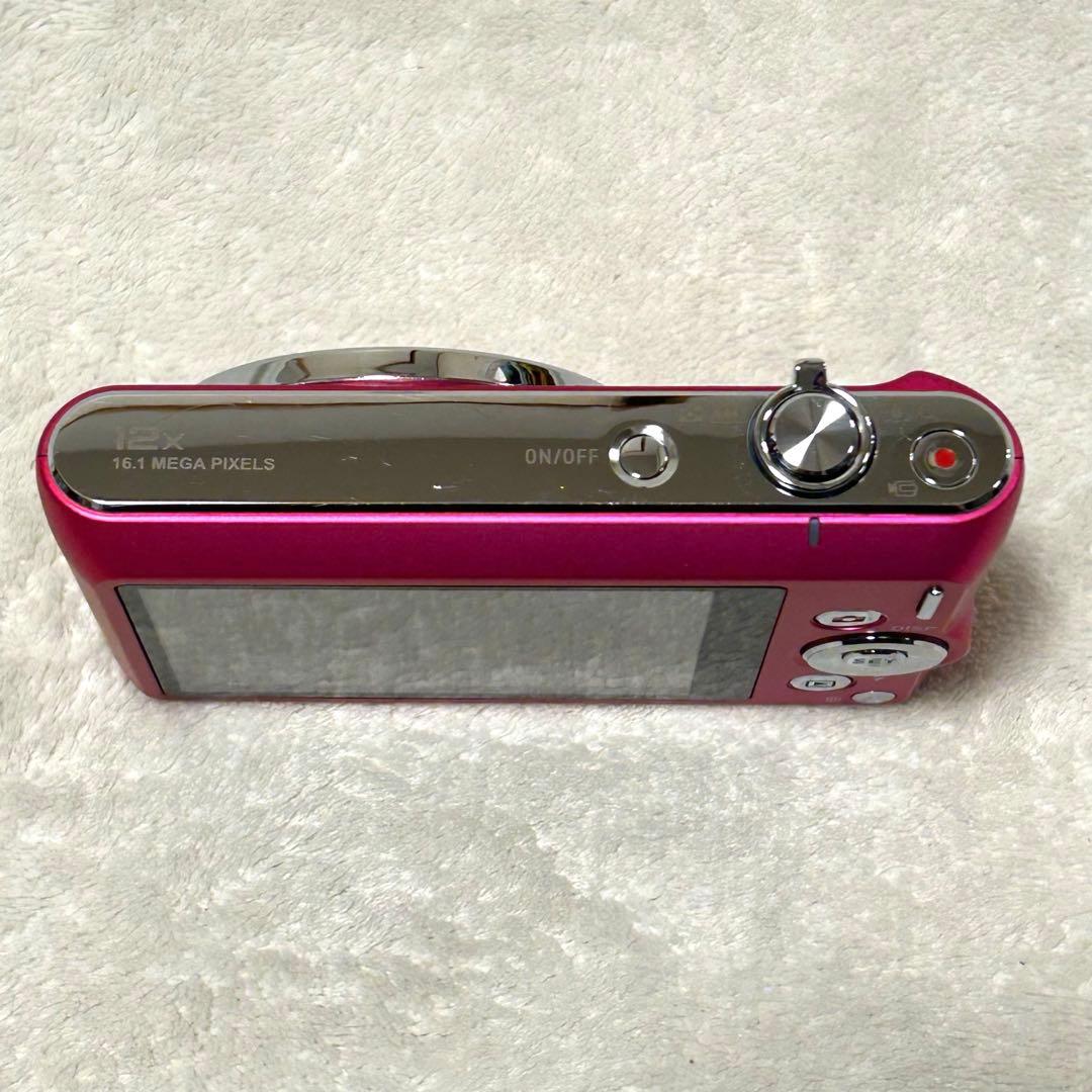 極美品 訳アリ CASIO EXILIM EX-ZS190ピンク デジタルカメラ