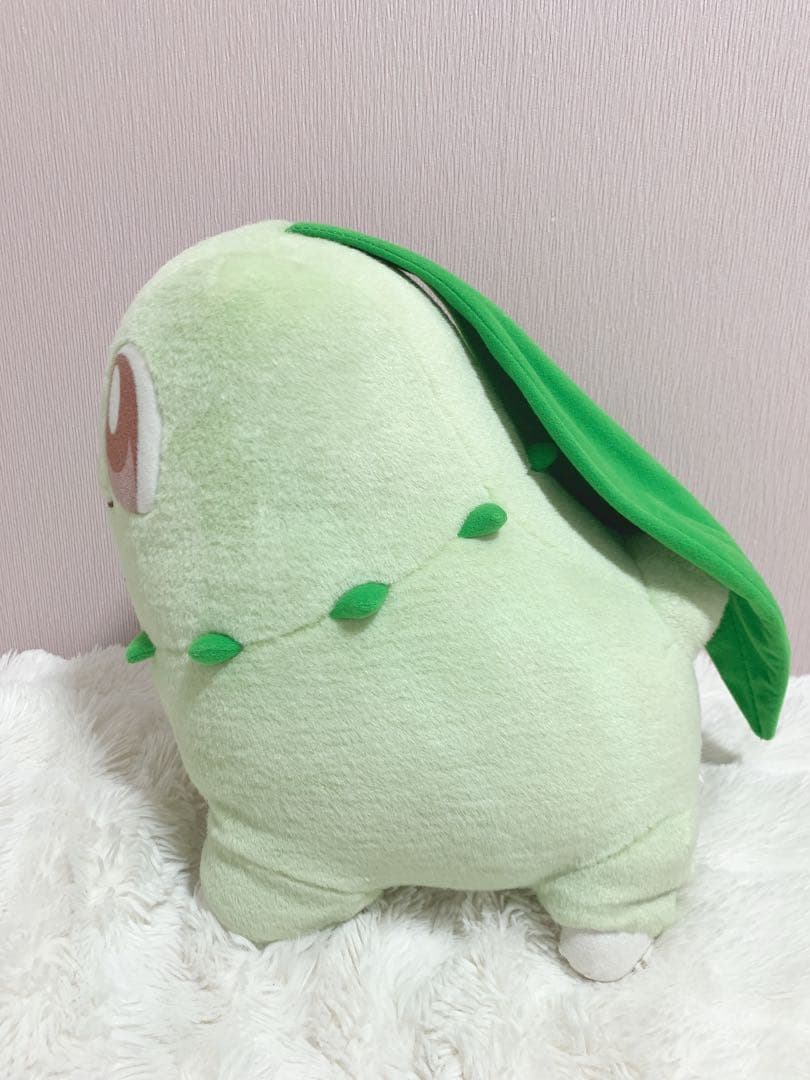 【超希少】2001年 ポケセンNY限定 チコリータ 等身大ぬいぐるみ PCNY