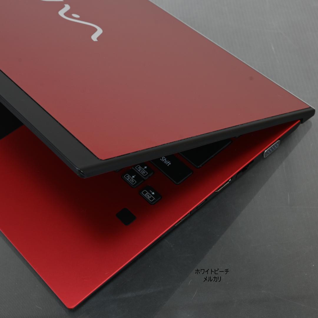 vaio pro PK 第10世代 i3 8G 256GB 赤黒 2021