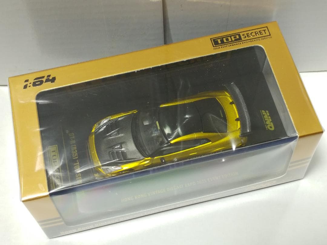 イノモデル 1/64 日産 スカイライン GT-R R35 トップシークレット