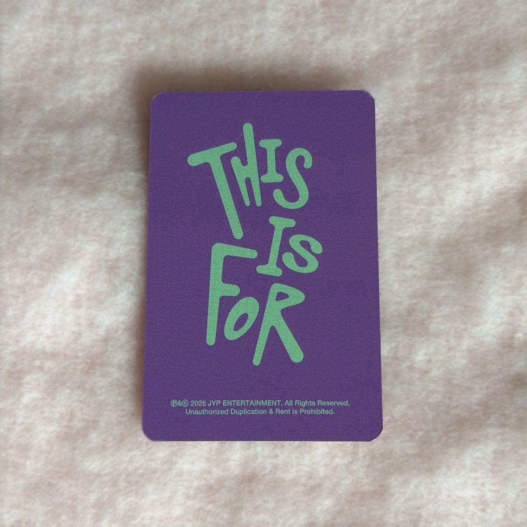 TWICE THIS IS FOR soundwave サナ トレカ