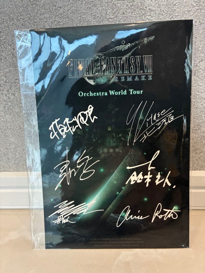 【激レア】 FF7 orchestra world tour サイン チケット