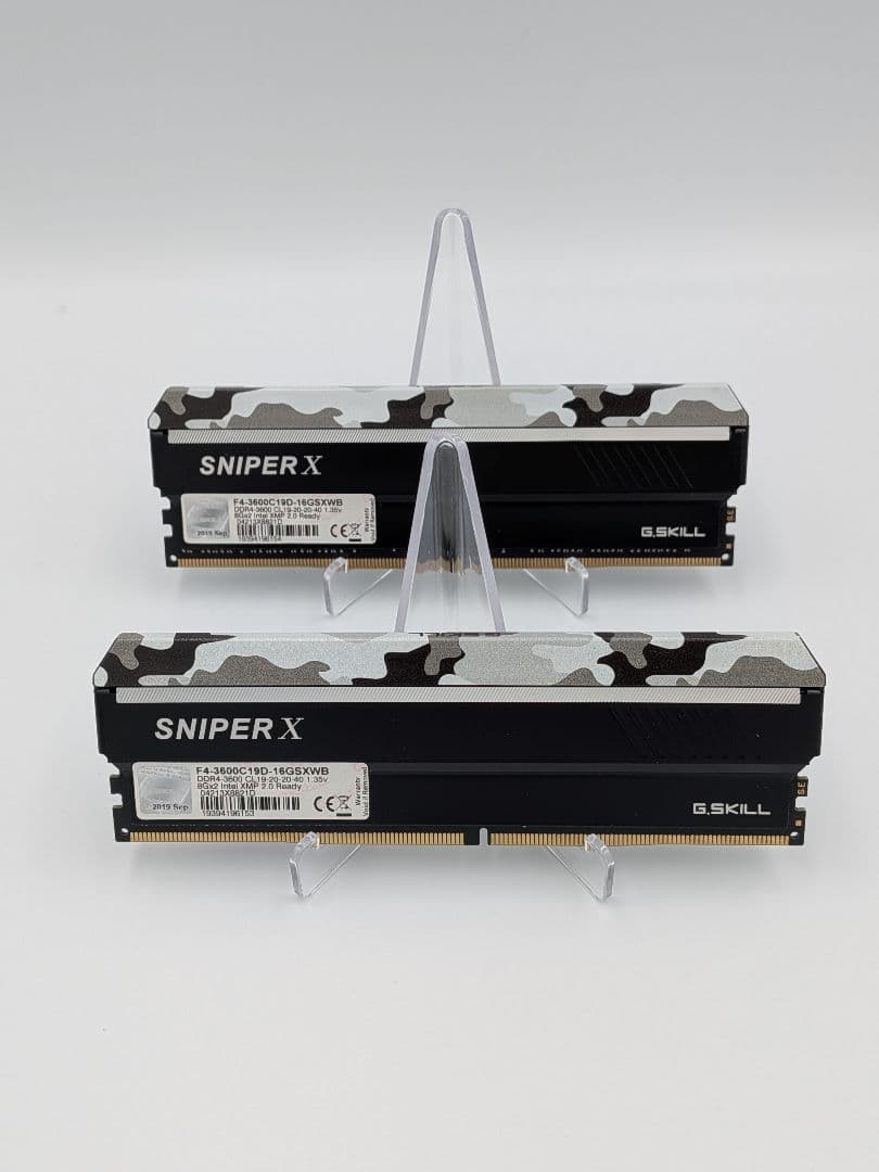 G.SKILL SNIPER X DDR4-3600 16GB(8GB×2)