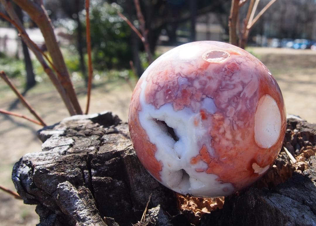 ピンクアゲートスフィア