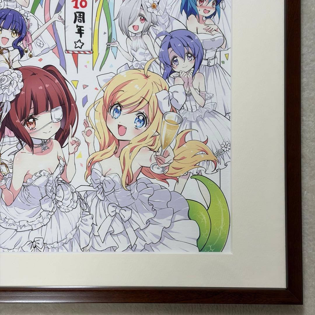 【正規品】邪神ちゃんドロップキック 10周年記念 複製原画 邪神ちゃんテン