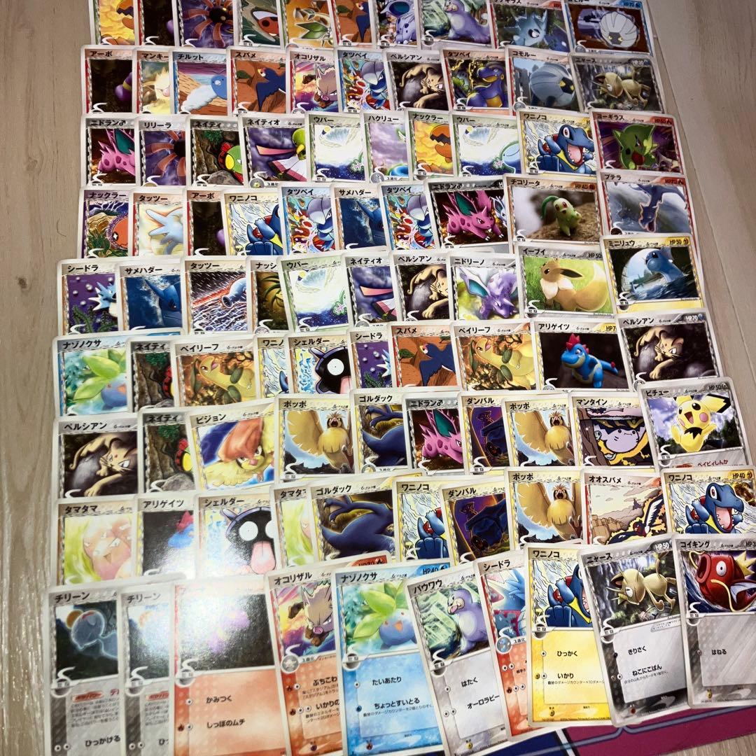 デルタ種のみ 120枚大量まとめ売り コイキング イーブイ ピチュー ニャース