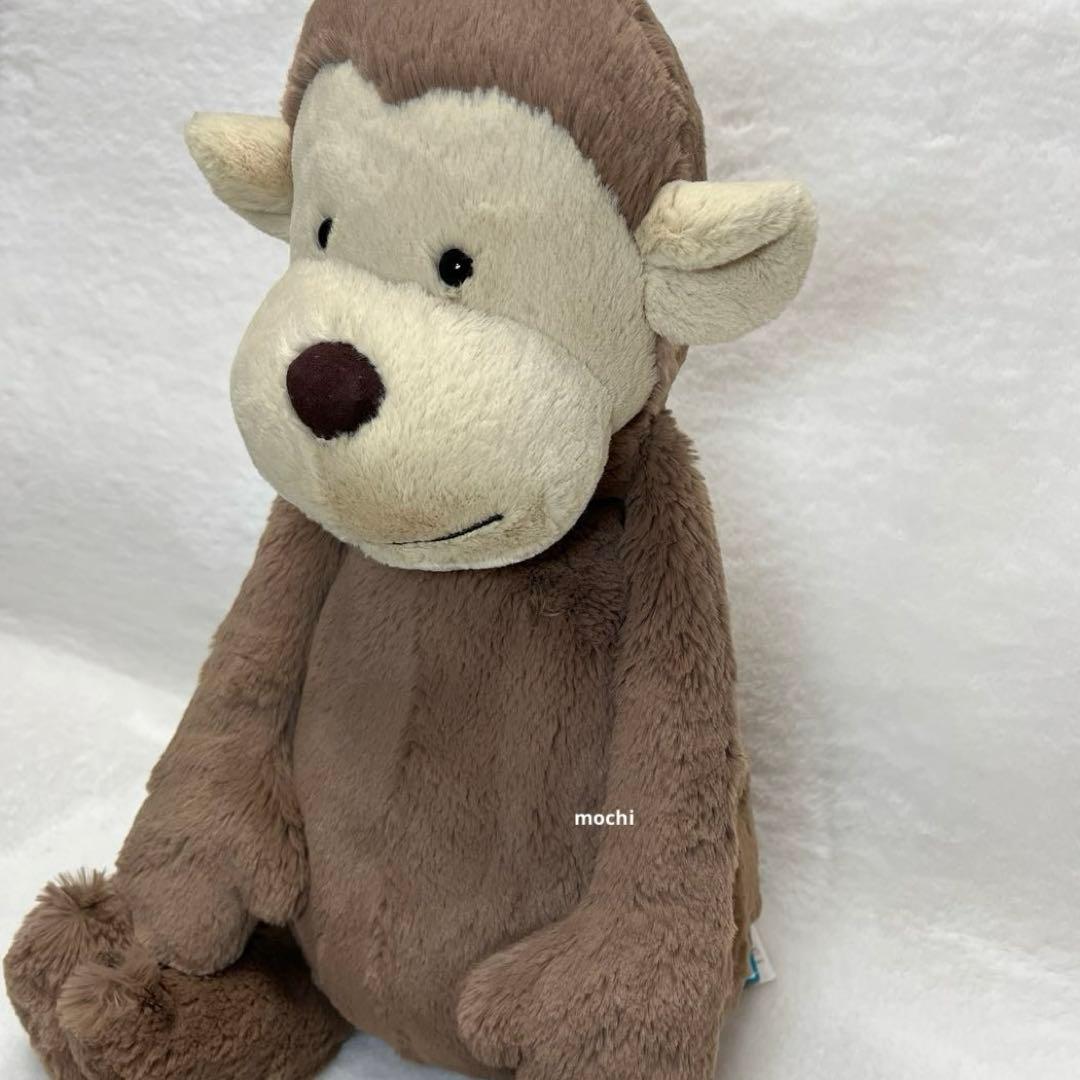  Huge Bashful Monkey さる ぬいぐるみ 新品