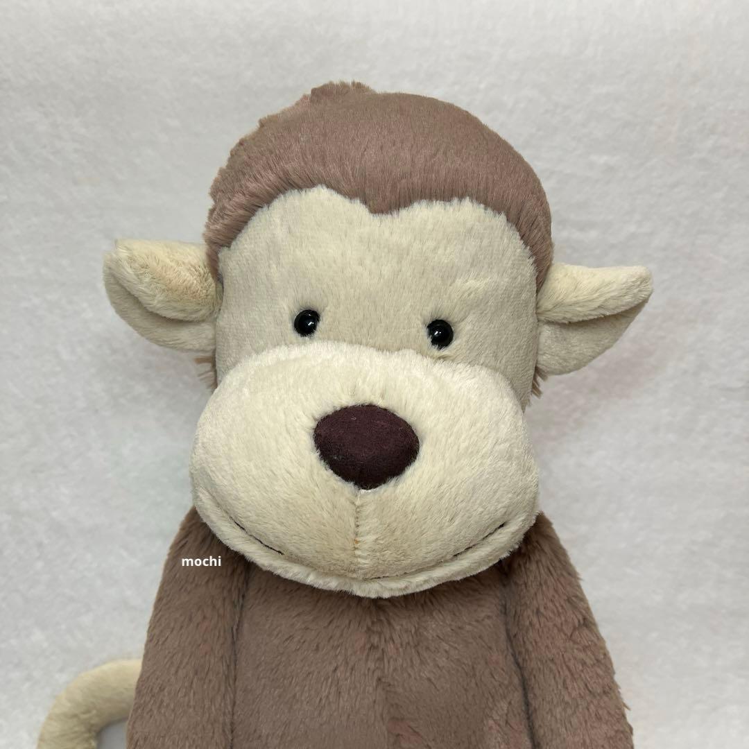  Huge Bashful Monkey さる ぬいぐるみ 新品