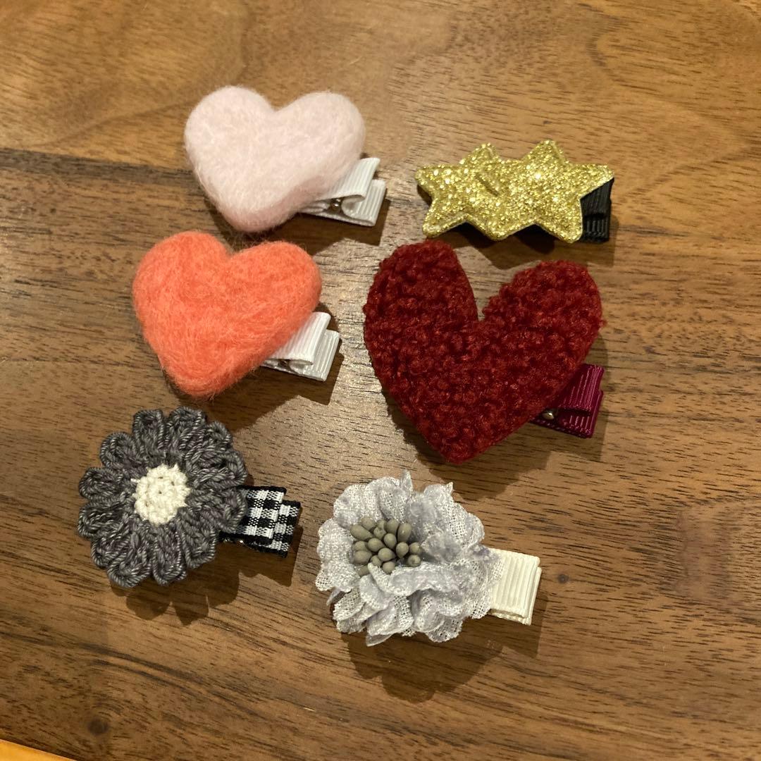 m❤︎HiPe様ご確認用☆ベビーヘアクリップ