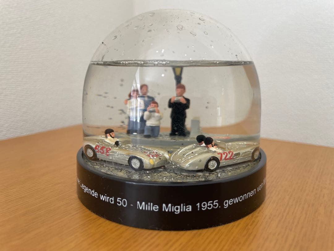 メルセデスベンツ　スノードーム　ミッレミリア スターリングモス