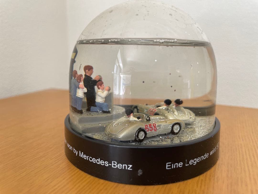 メルセデスベンツ　スノードーム　ミッレミリア スターリングモス