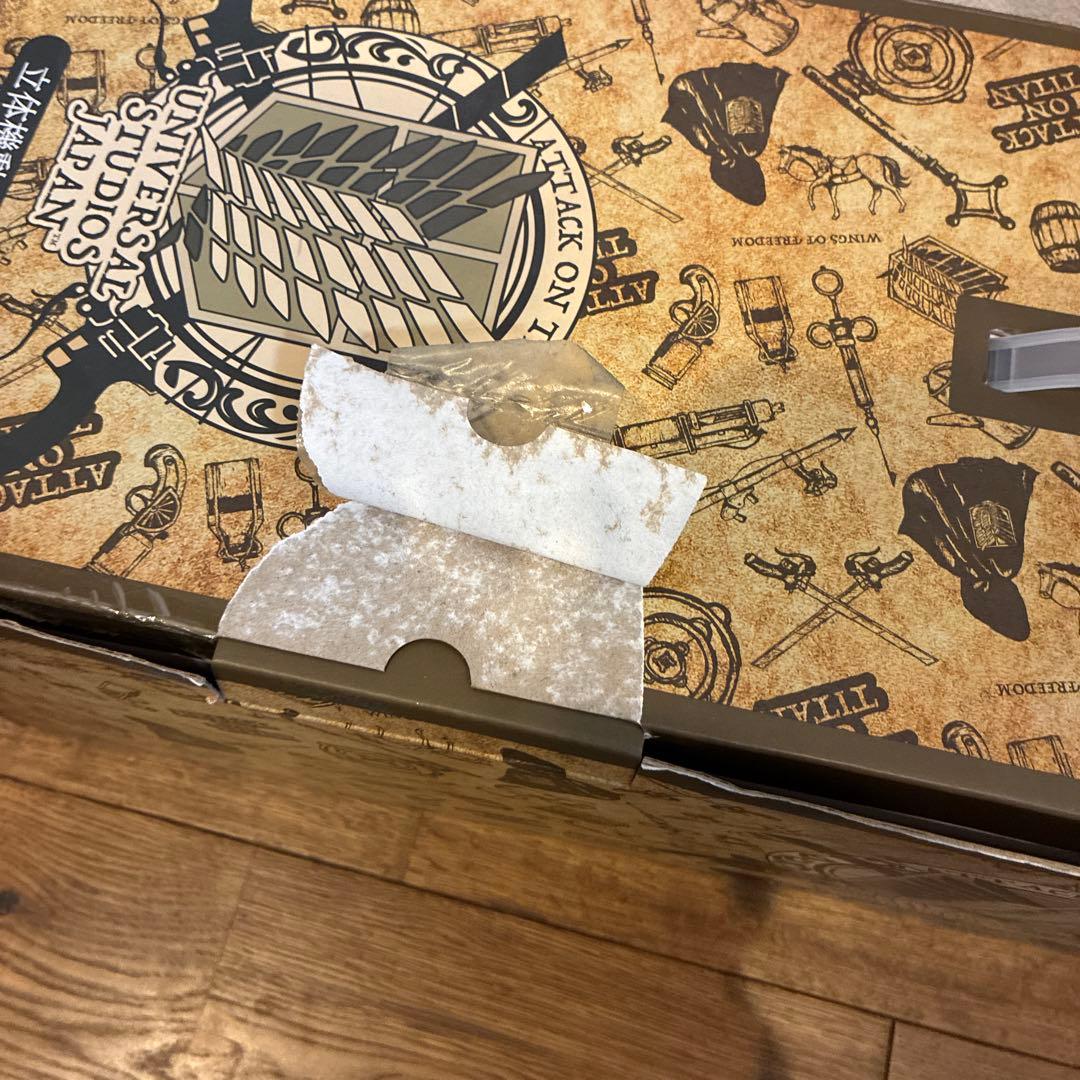 「usj 限定」 立体起動装置　箱有りusj 調査兵団のマントよごれなし