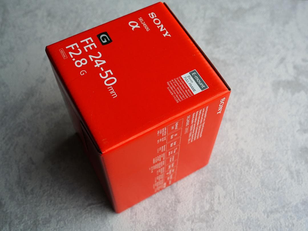 【新品・保証書付き】ソニー FE 24-50mm F2.8 G