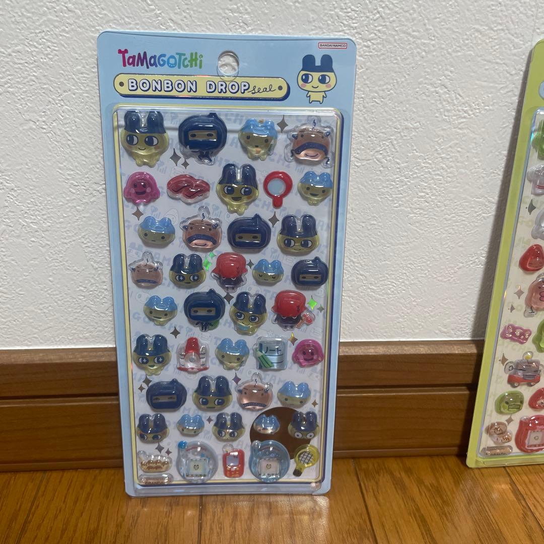 国内正規品　たまごっち ボンボンドロップシール 4枚セット