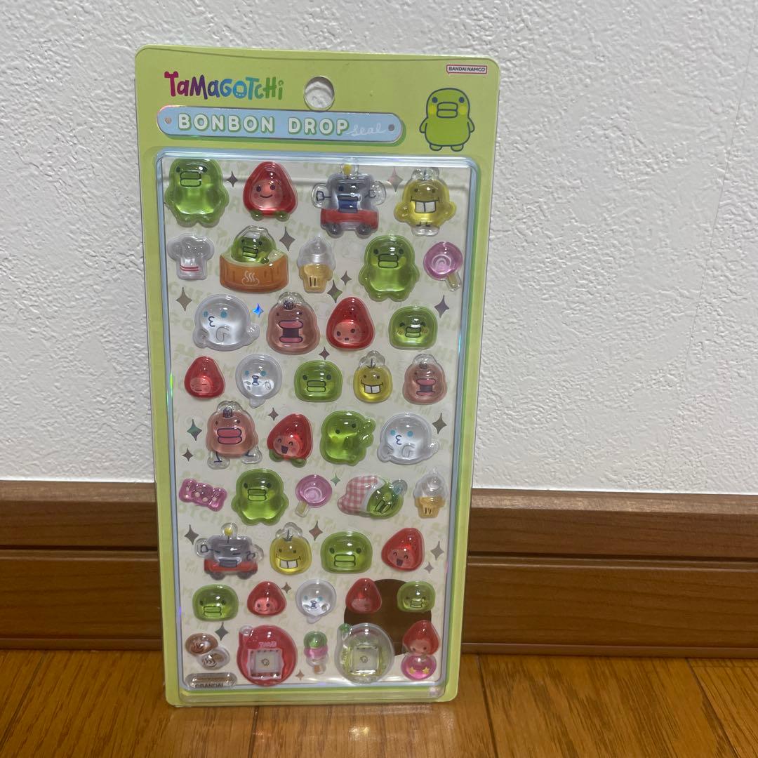 国内正規品　たまごっち ボンボンドロップシール 4枚セット