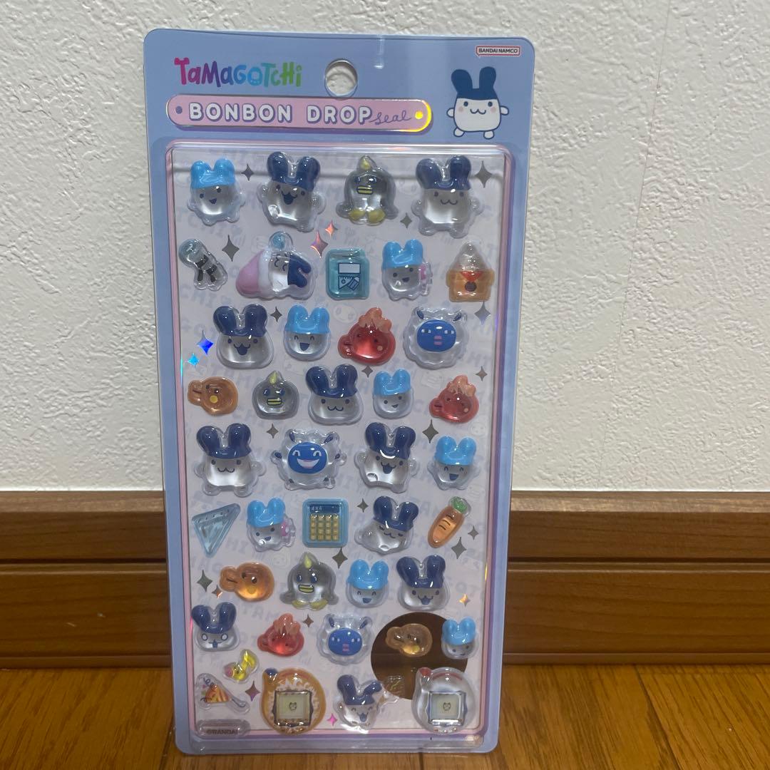 国内正規品　たまごっち ボンボンドロップシール 4枚セット