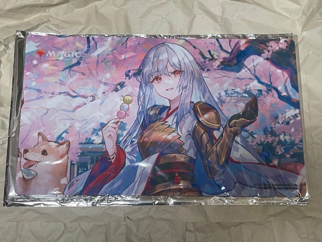 MTG 放浪皇のお花見キャンペーン セット プレイマット 藤ちょこ