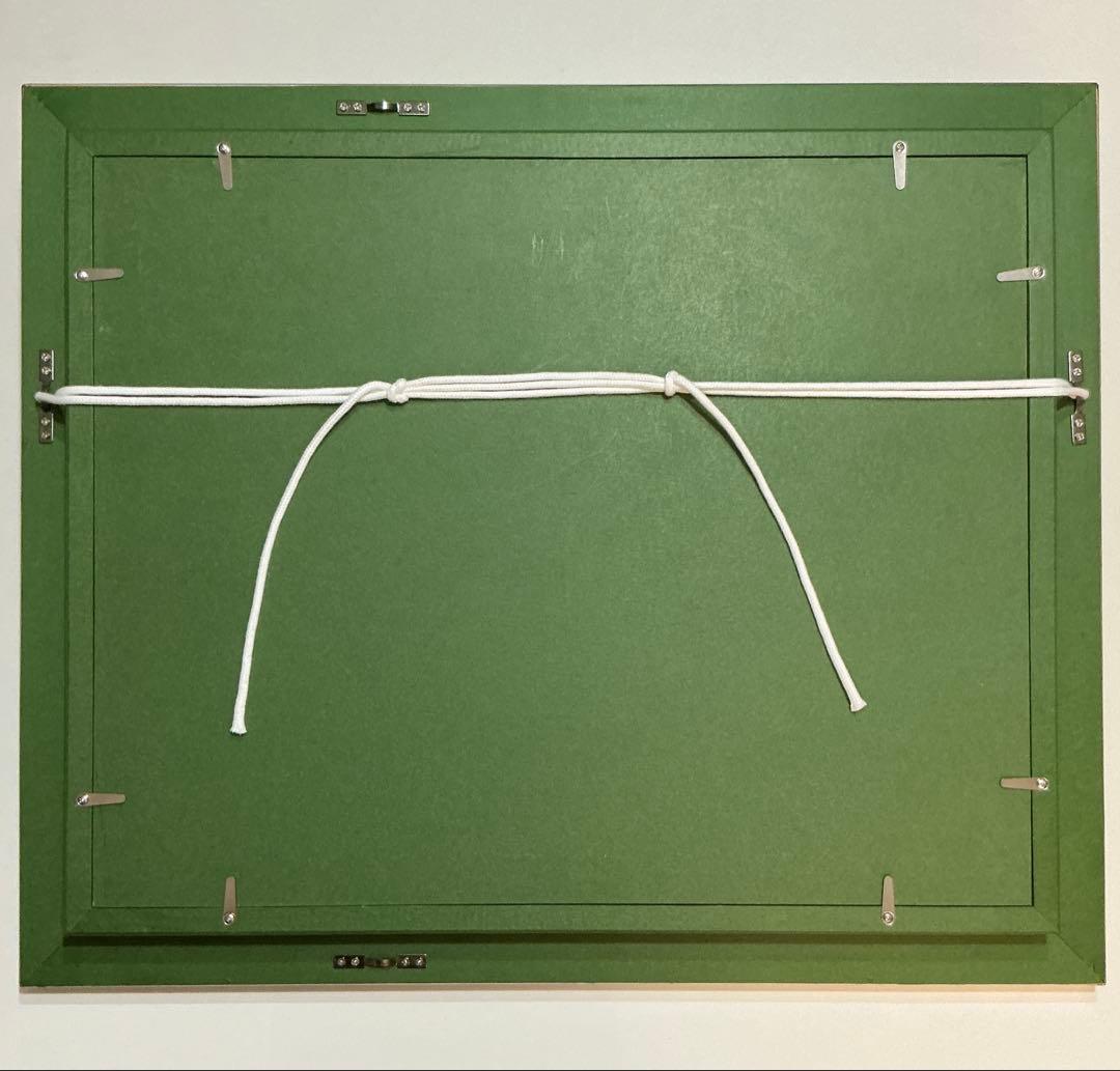 絵画・額縁・油絵・前田光一・ナポリ港・イタリア・F6号・美術品・インテリア・雑貨