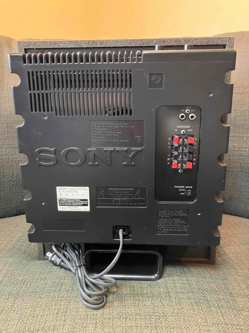 SONY アクティブ サブウーファー SA-WM500