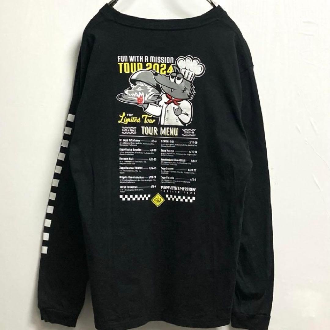 大人気！MAN WITH A MISSION 2024 chefツアー ロンT