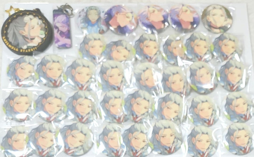 最終値下げバラ可能　乱凪砂　あんスタ　缶バッチ　SS 3周年