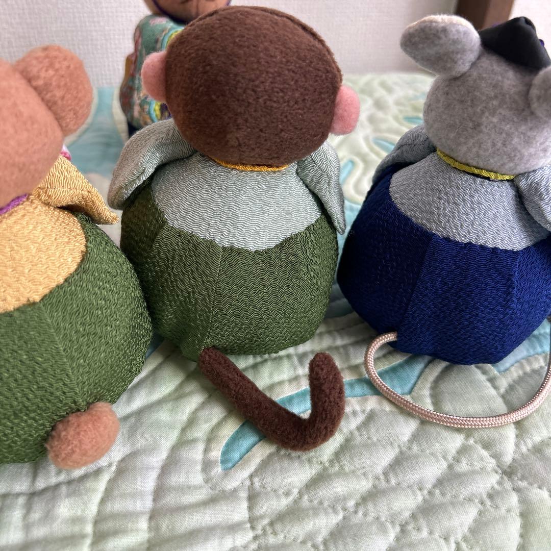 ハンドメイドひな祭りぬいぐるみ10体セット