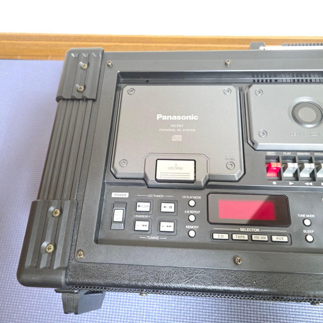430美品】パナソニック　RX-PA7 PERSONAL PA SYSTEM