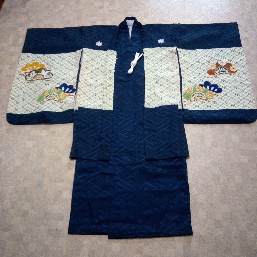 【七五三5歳男の子】羽織袴セット『小物付き』