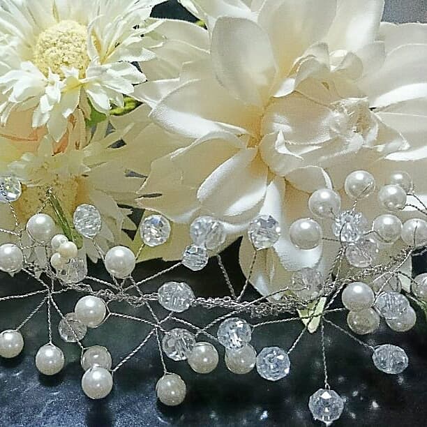 大人気‼小枝のヘッドドレス(シルバー)