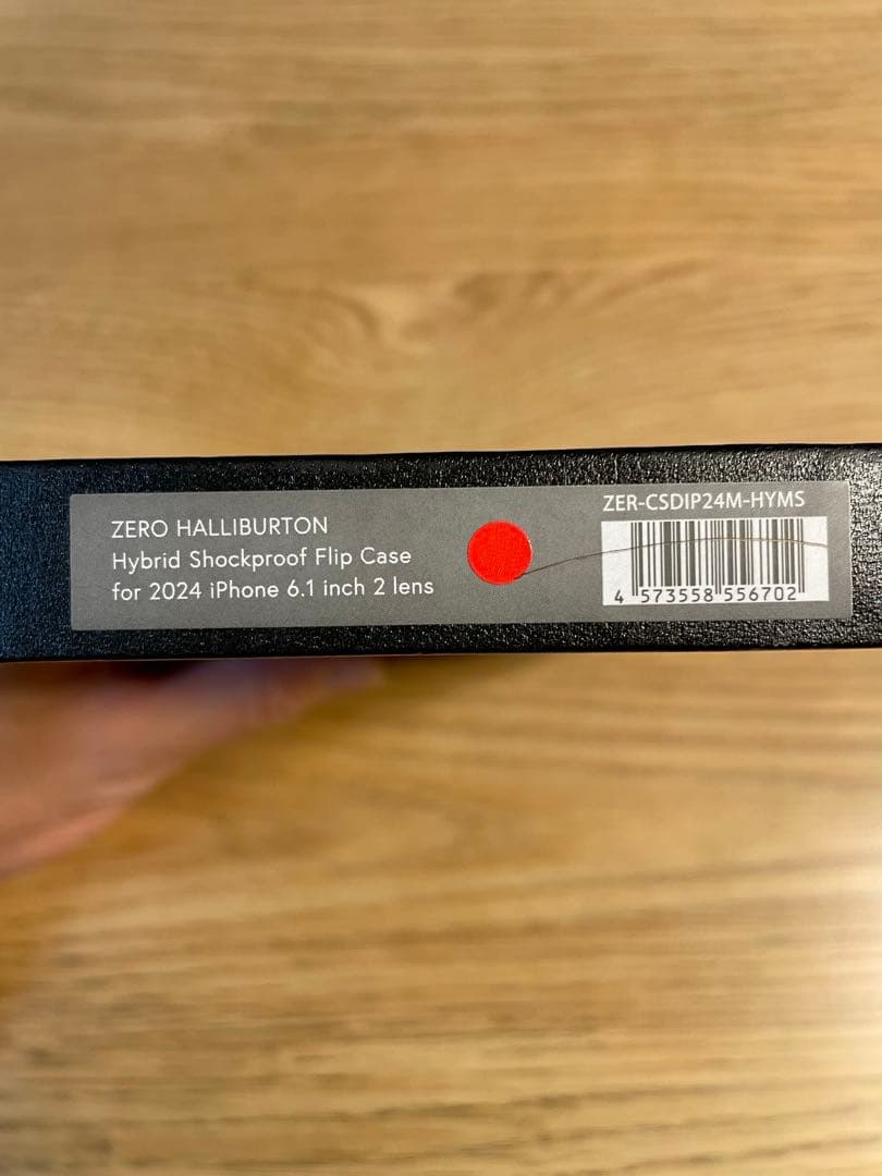 ZERO HALLIBURTON ゼロハリiPhone 6.1インチ2LENS用