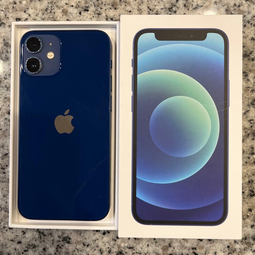 Apple iPhone 12 mini ブルー 64GB 本体 箱付き