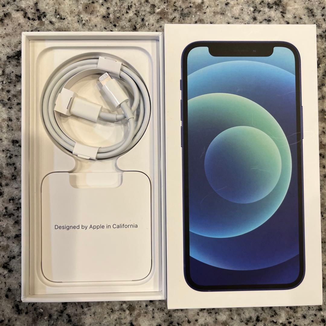 Apple iPhone 12 mini ブルー 64GB 本体 箱付き